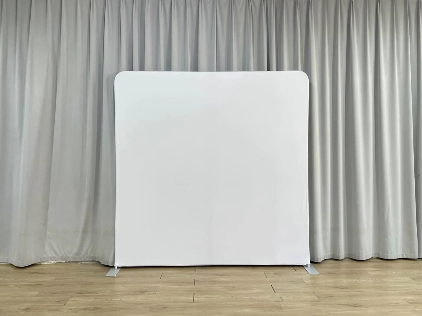 Ivory Silk Floral Wall